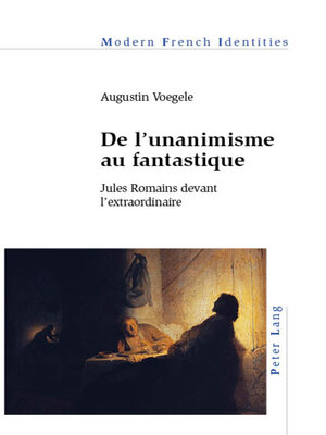 cover image of De lunanimisme au fantastique